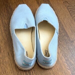 TOMS Light Blue Women's Espadrilles